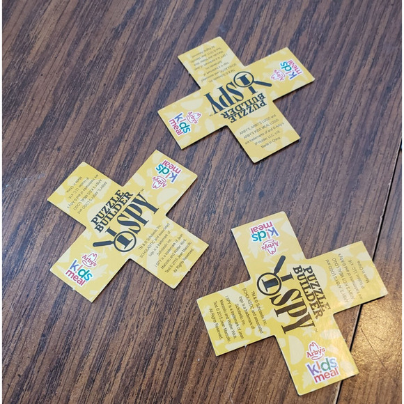 Arby's Kids Meal Toy I SPY Puzzle Builder Scholastic Ages 3+ - Picture 4 of 4
